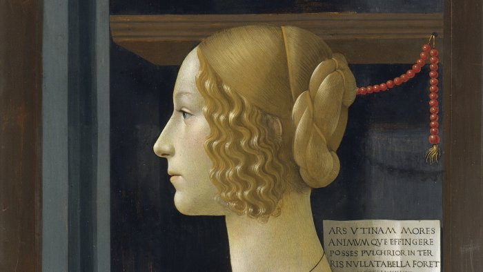 Portrait of Giovanna Tornabuoni. Technical study of the painting